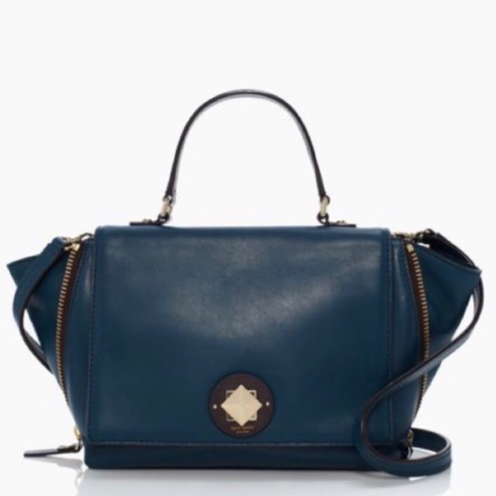 {♠️ Kate Spade} Varick Abbie Crossbody (Green)